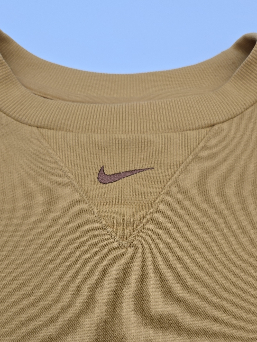 Nike Mustard Crewneck Hi/Lo Sweatshirt. Took Tags Off But Never Worn. - Picture 2 of 5